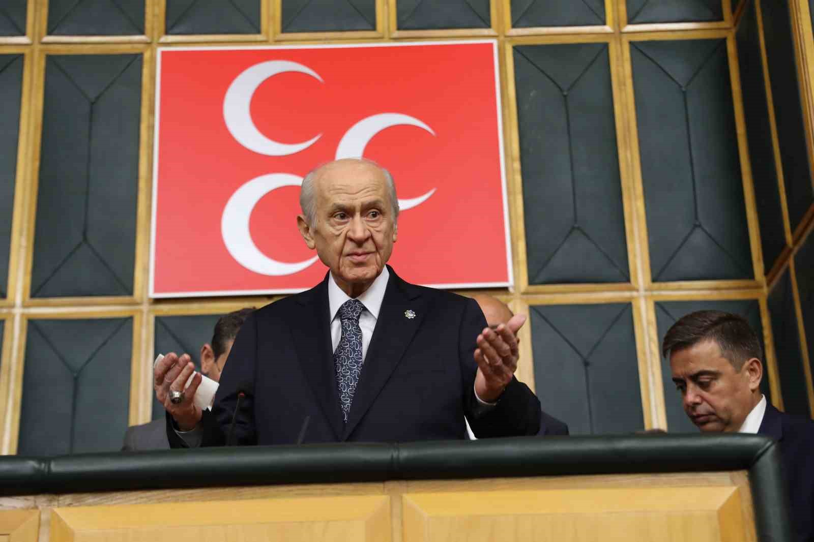 MHP Genel Başkanı Bahçeli: 