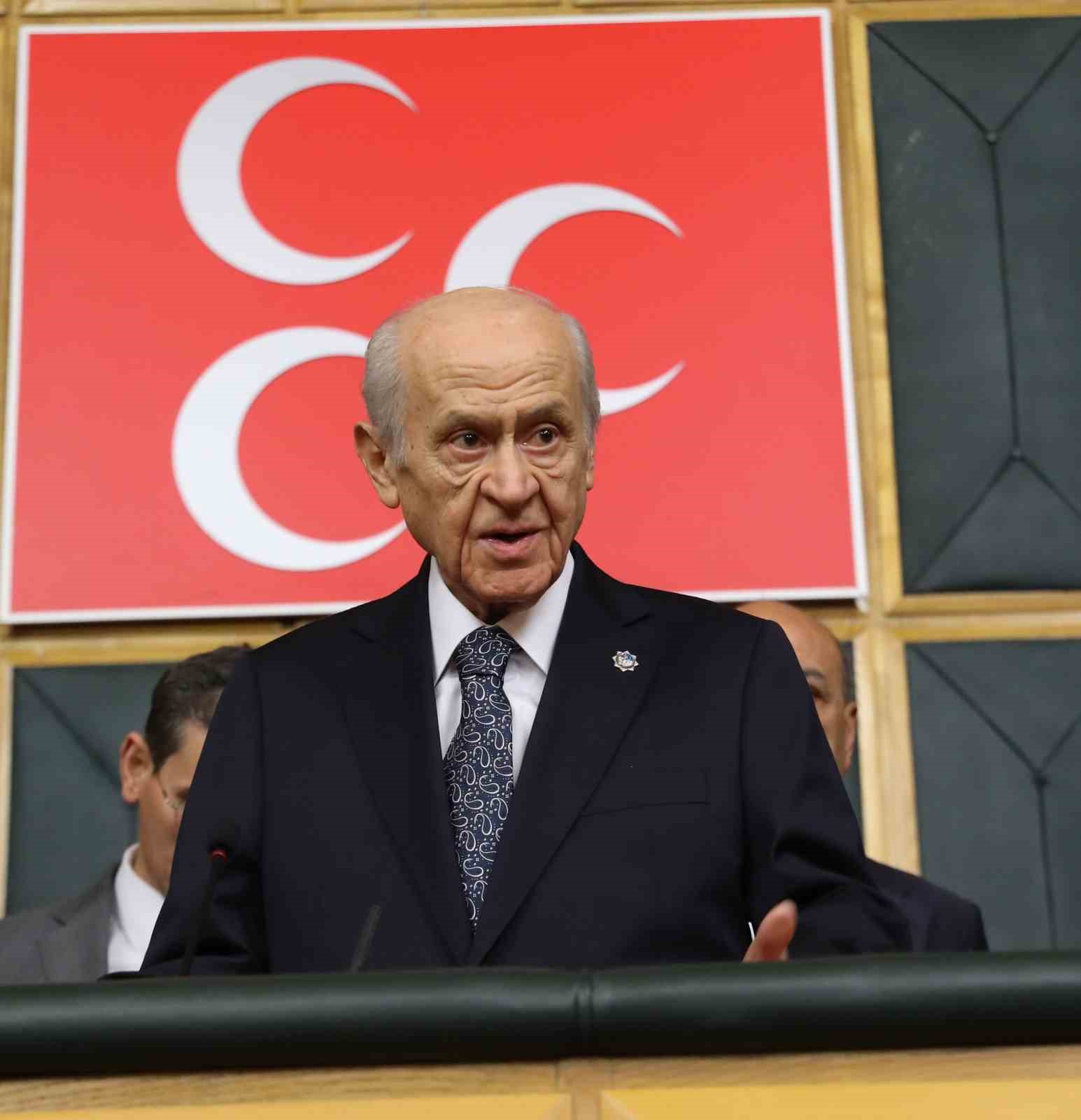 MHP Genel Başkanı Bahçeli: 