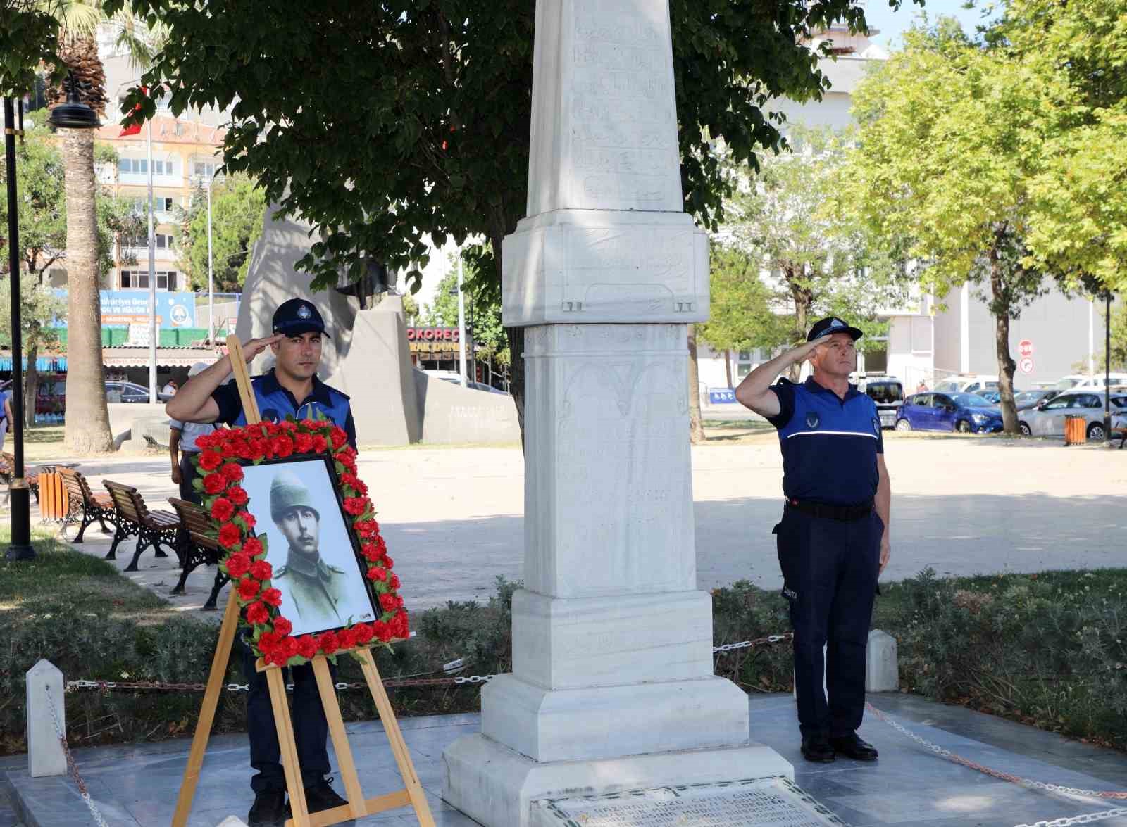 Mudanyalı kahraman Şükrü Çavuş törenle anıldı
