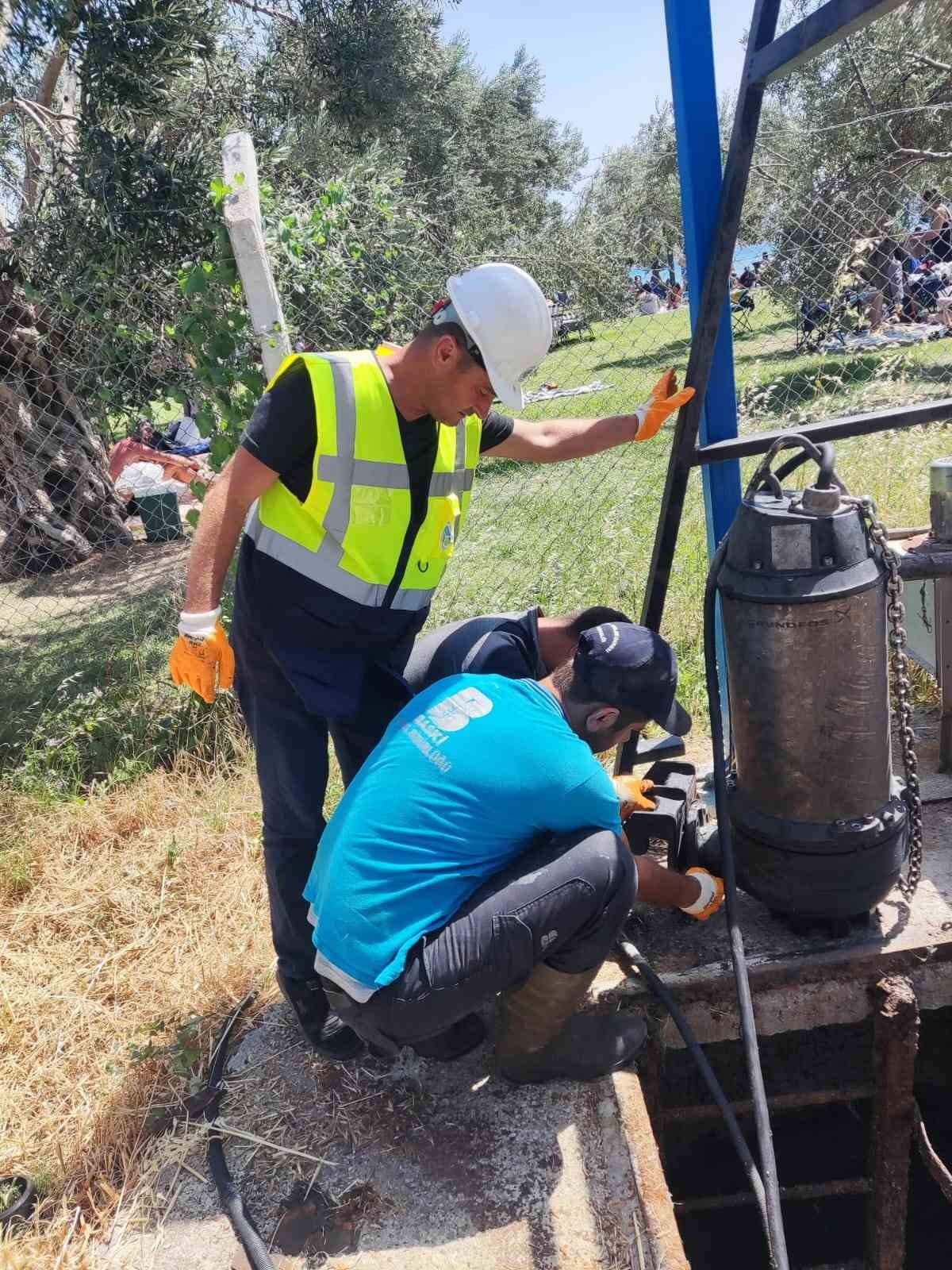 Anlık gelişen arızalara BASKİ hızlıca müdahale etti
