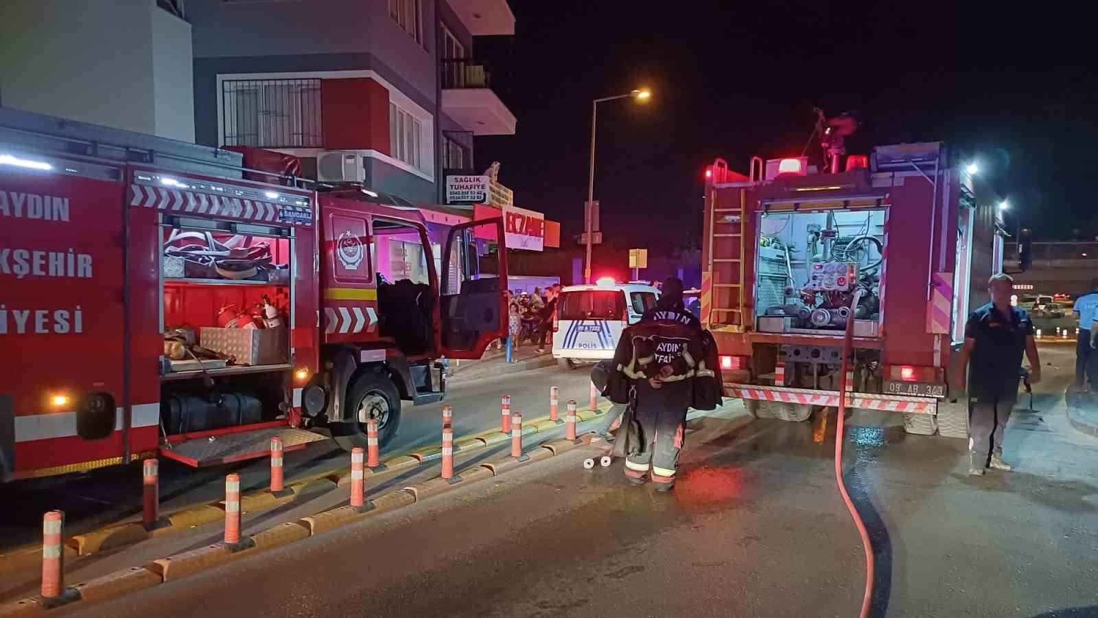 Aydın Devlet Hastanesi’nde yangın paniği
