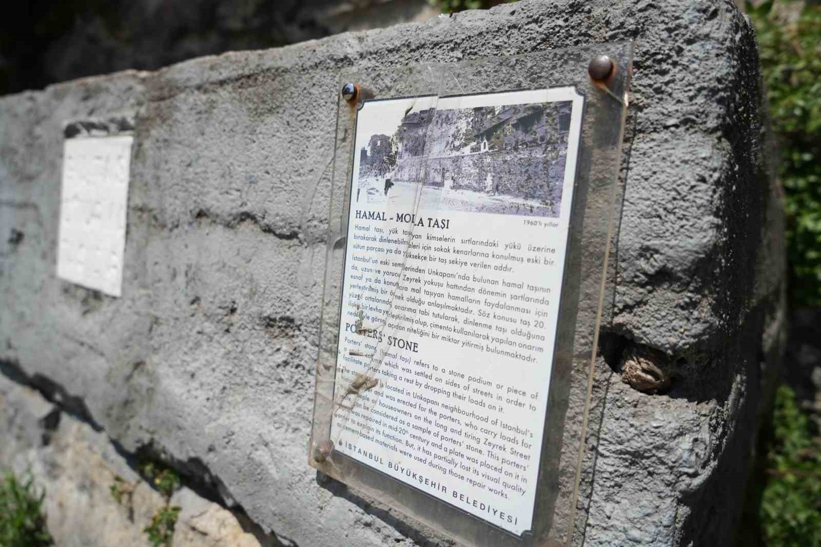 İstanbul’un sokaklarında tarihe tanıklık eden merhametin simgesi mola taşları
