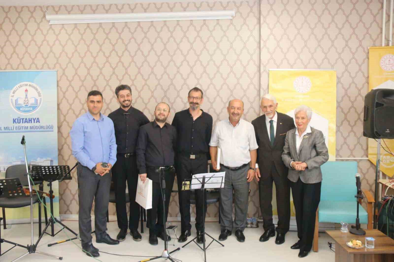 Kütahya’da “Şehir ve Musiki” konulu program
