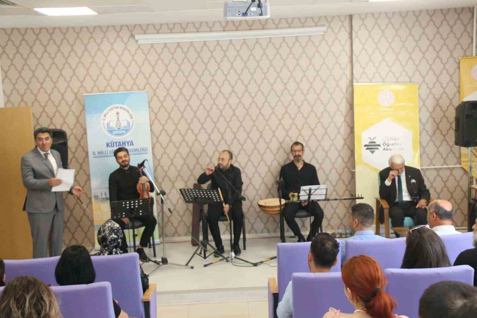 Kütahya’da “Şehir ve Musiki” konulu program
