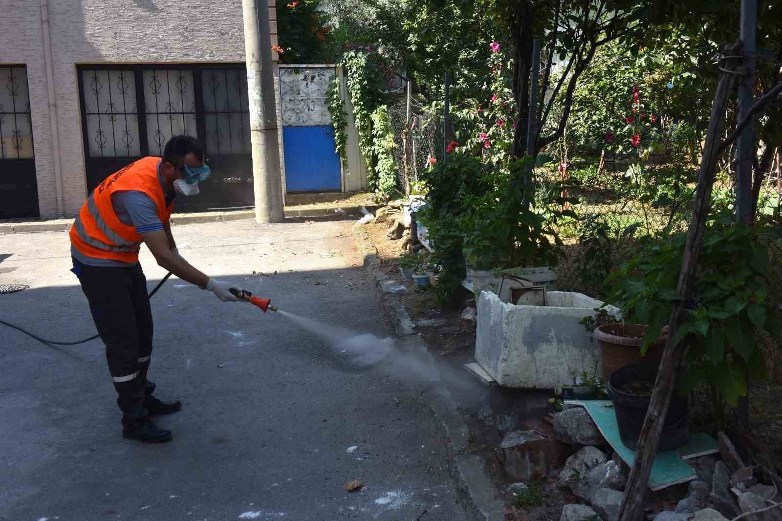 Yıldırım’da ilaçlama çalışmaları devam ediyor
