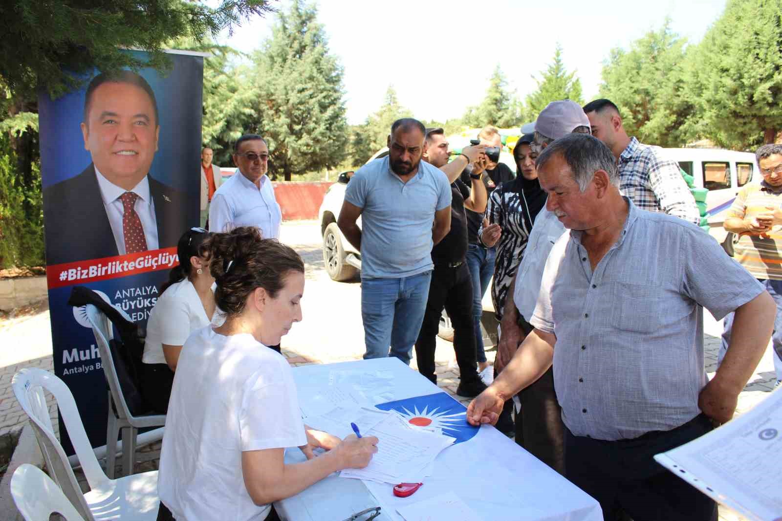 Antalya’da üreticiye silajlık mısır tohumu desteği sürüyor
