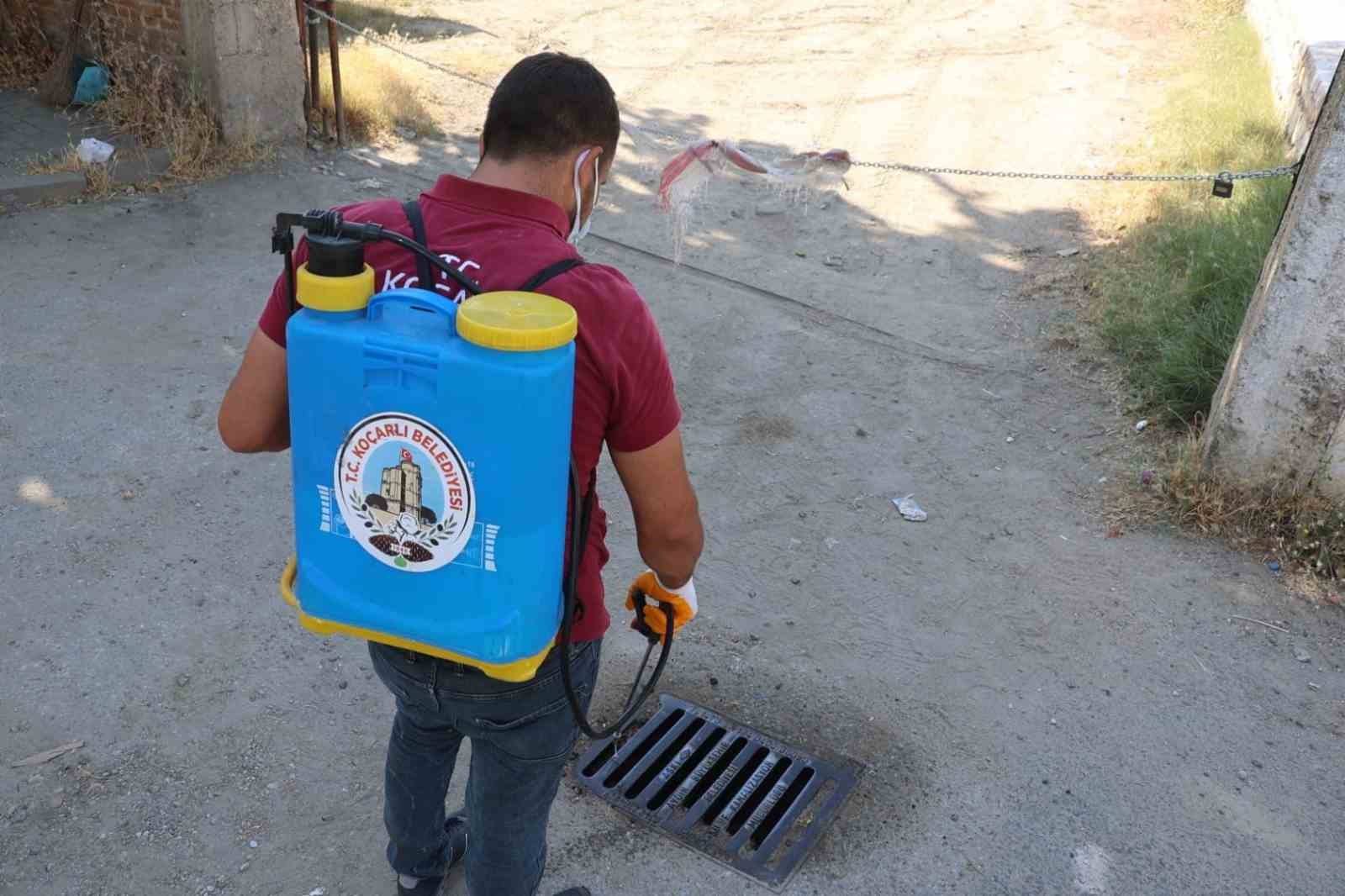 Koçarlı Belediyesi, haşereyle mücadele çalışmalarını sürdürüyor
