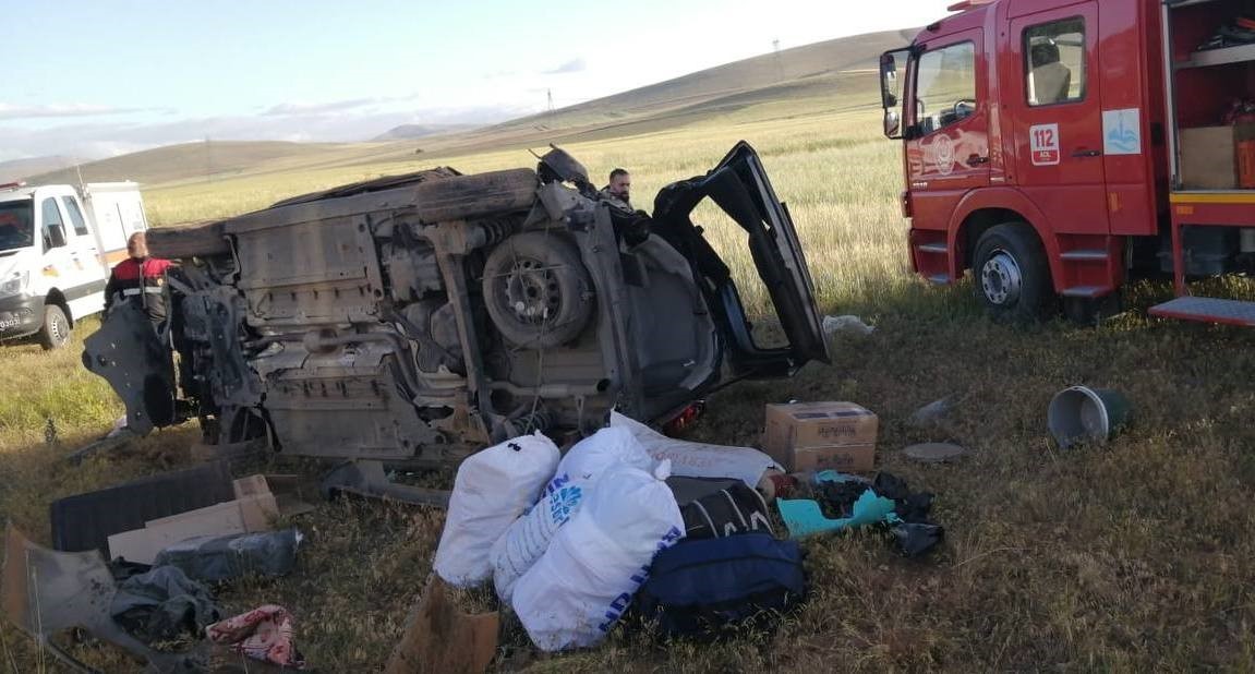 Bayburt’ta trafik kazası: 6 yaralı
