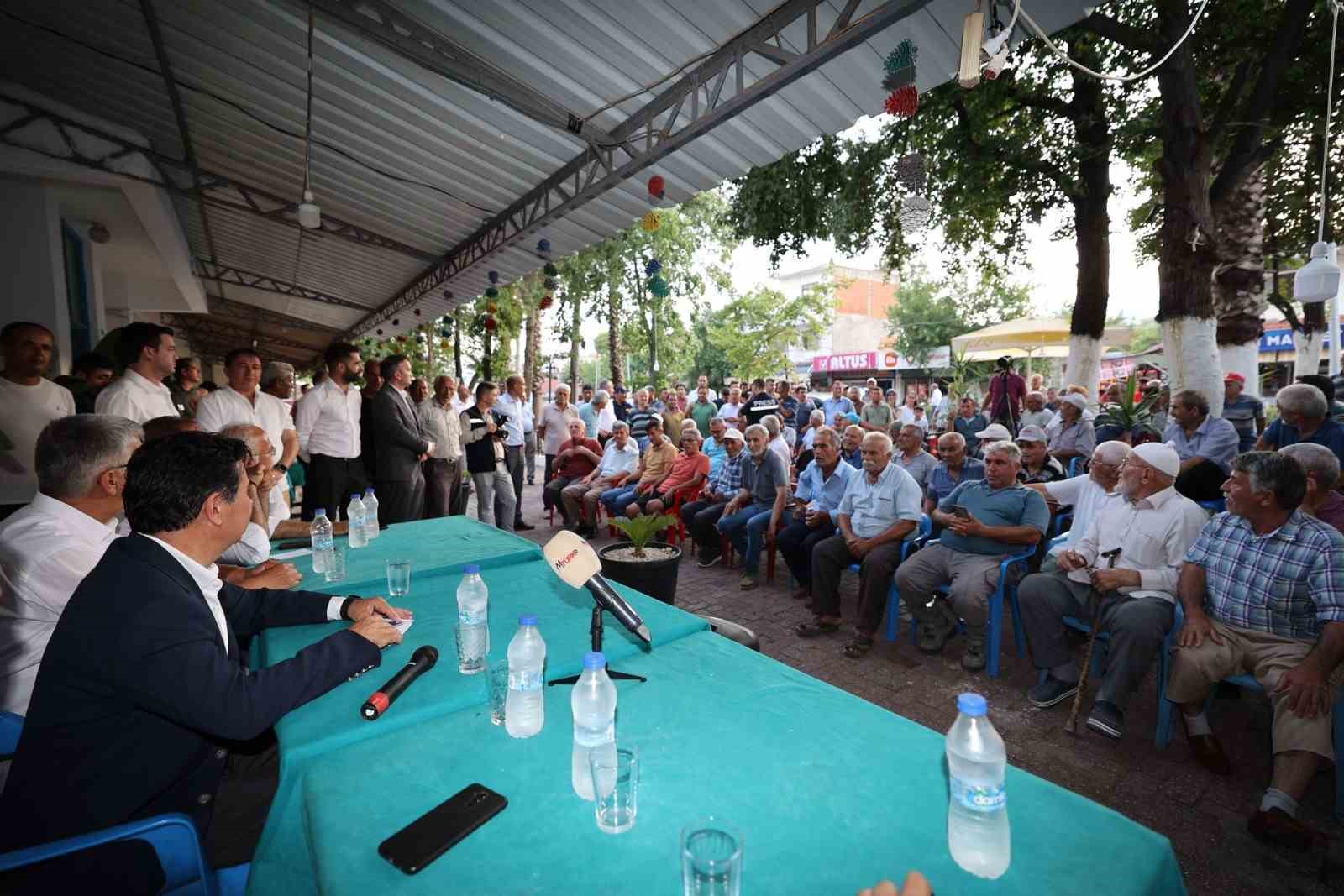 Başkan Aras; “Hizmet ederken siyasi parti ayrımı yapmıyoruz”
