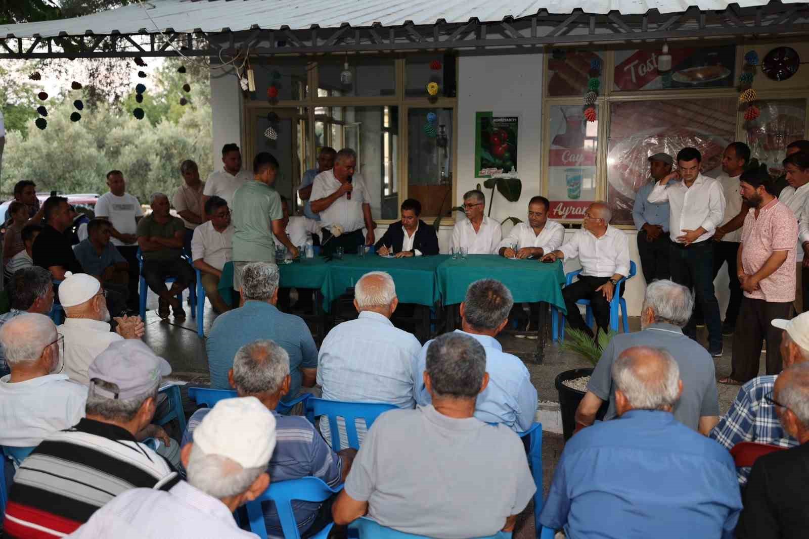 Başkan Aras; “Hizmet ederken siyasi parti ayrımı yapmıyoruz”
