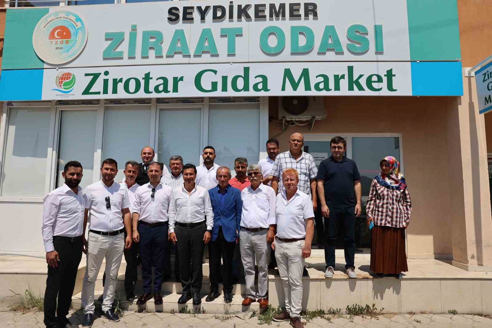 Başkan Aras; “Hizmet ederken siyasi parti ayrımı yapmıyoruz”
