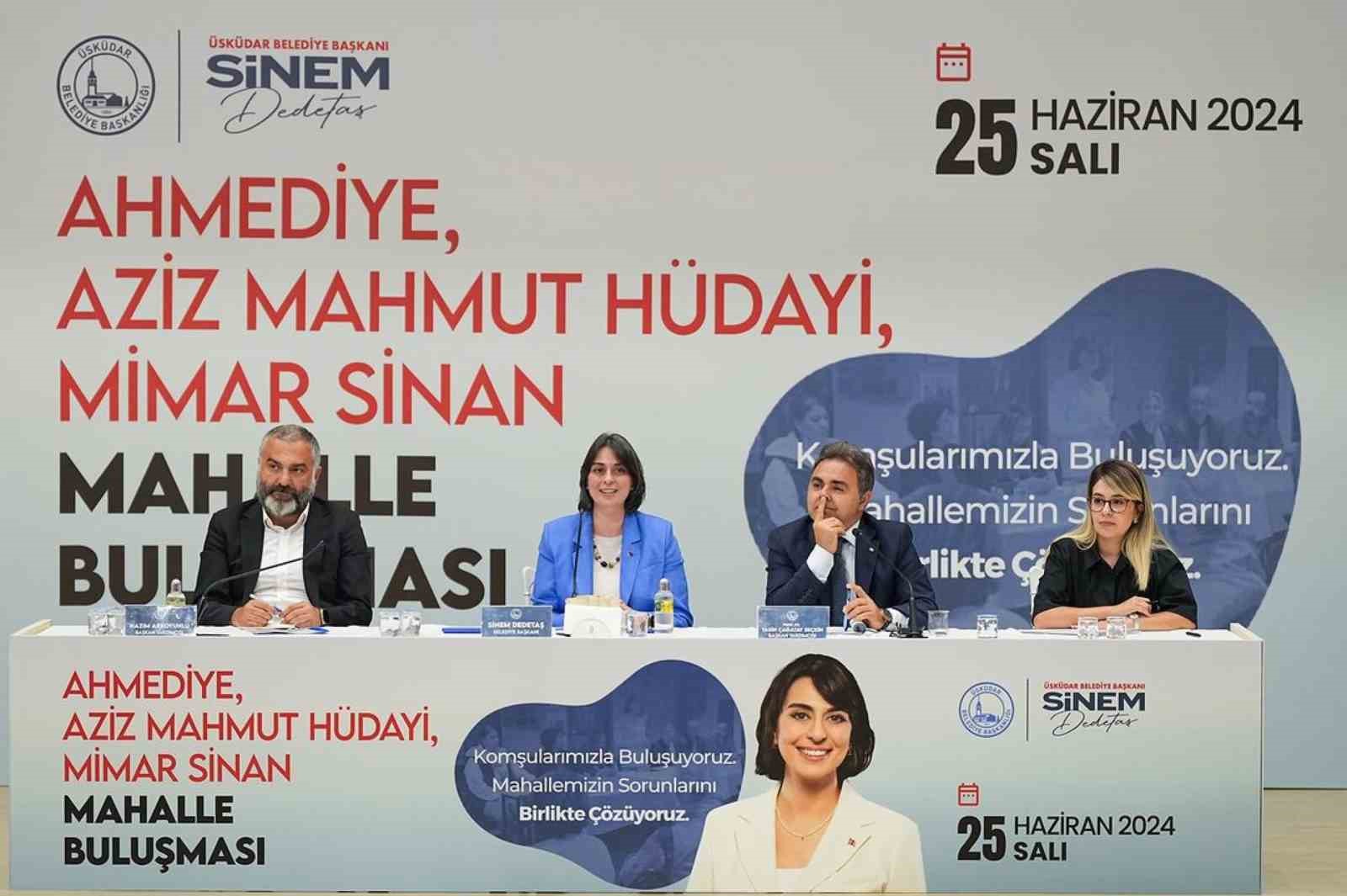 Başkan Dedetaş: “Üsküdar’ın afete dayanıklı hale gelmesi öncelikli konumuz”
