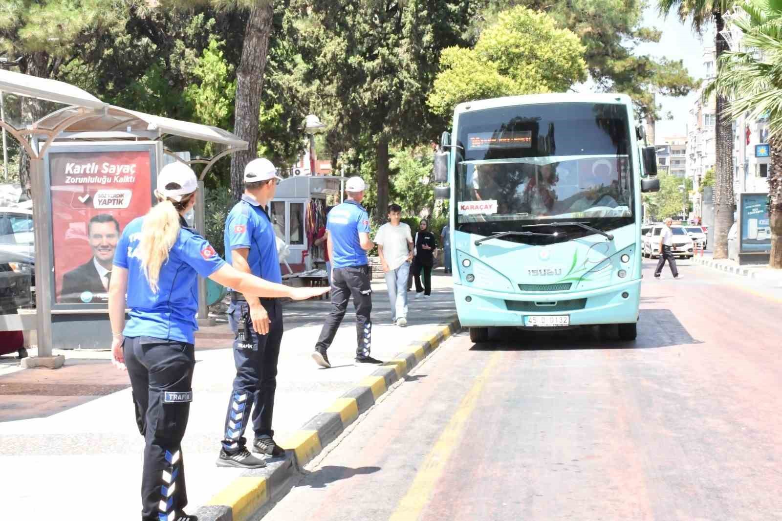 Manisa’da toplu taşımada klima denetimi
