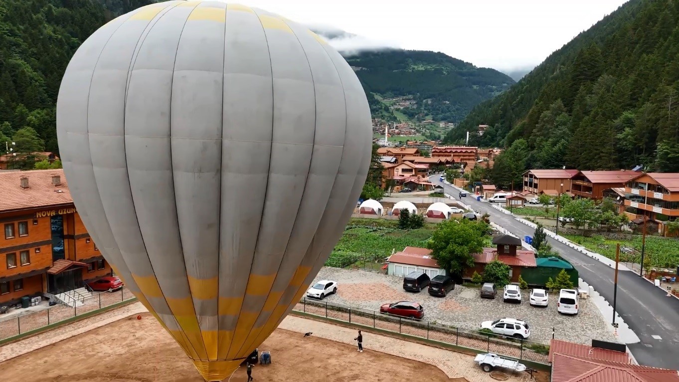 Uzungöl’ü balondan izleyecekler
