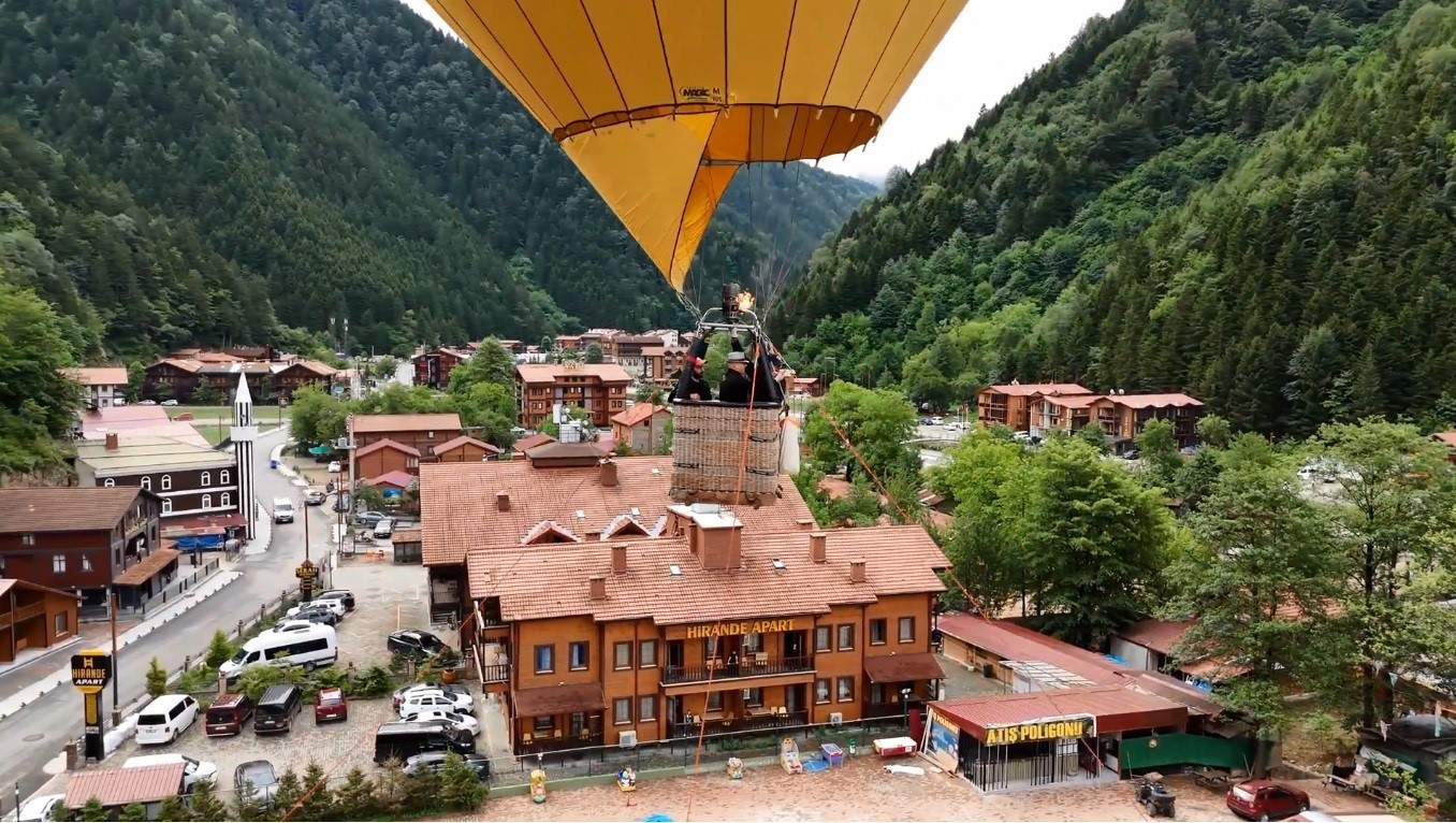 Uzungöl’ü balondan izleyecekler
