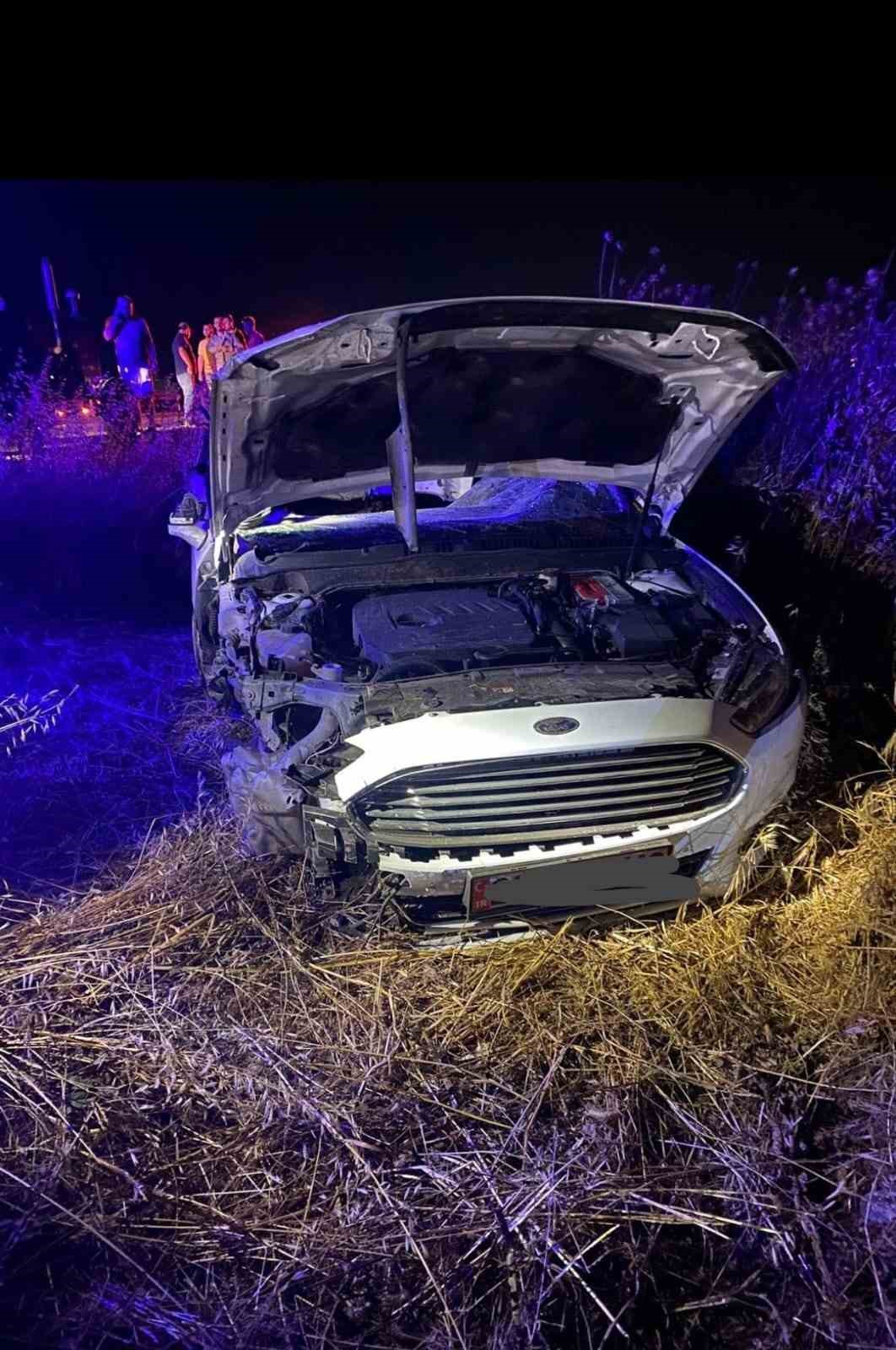 Lüleburgaz’da trafik kazası: 1 ölü, 2 yaralı
