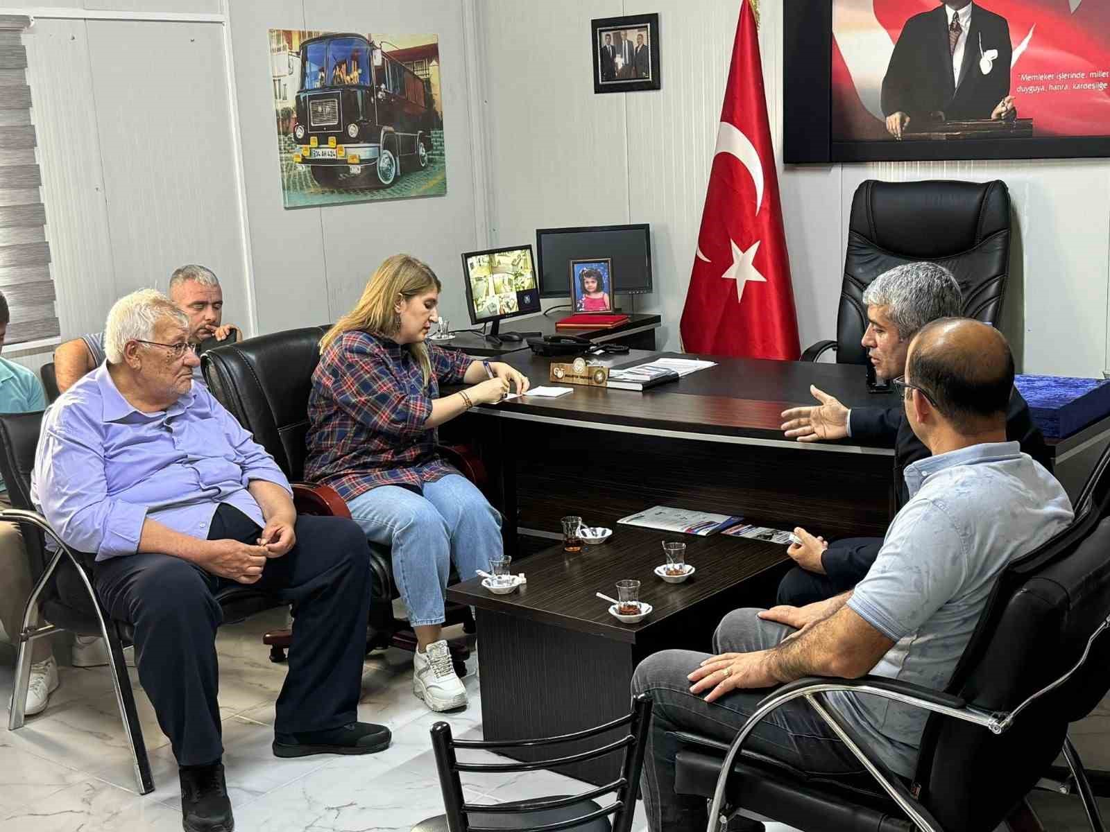 Milletvekili Ölmeztoprak, minibüsçü esnafının taleplerini dinledi
