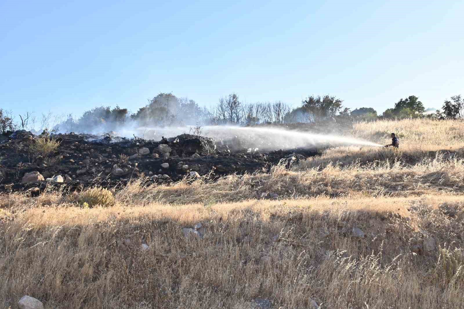 Manisa İtfaiyesinin yangınlarla mücadelesi devam ediyor
