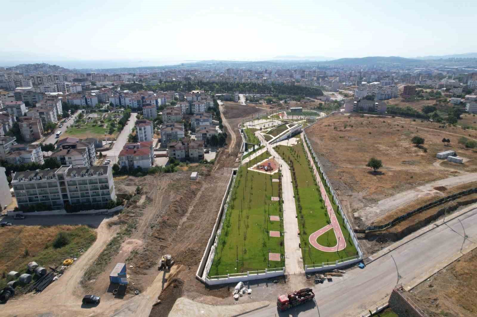 Çayırova millet bahçesinde sona doğru
