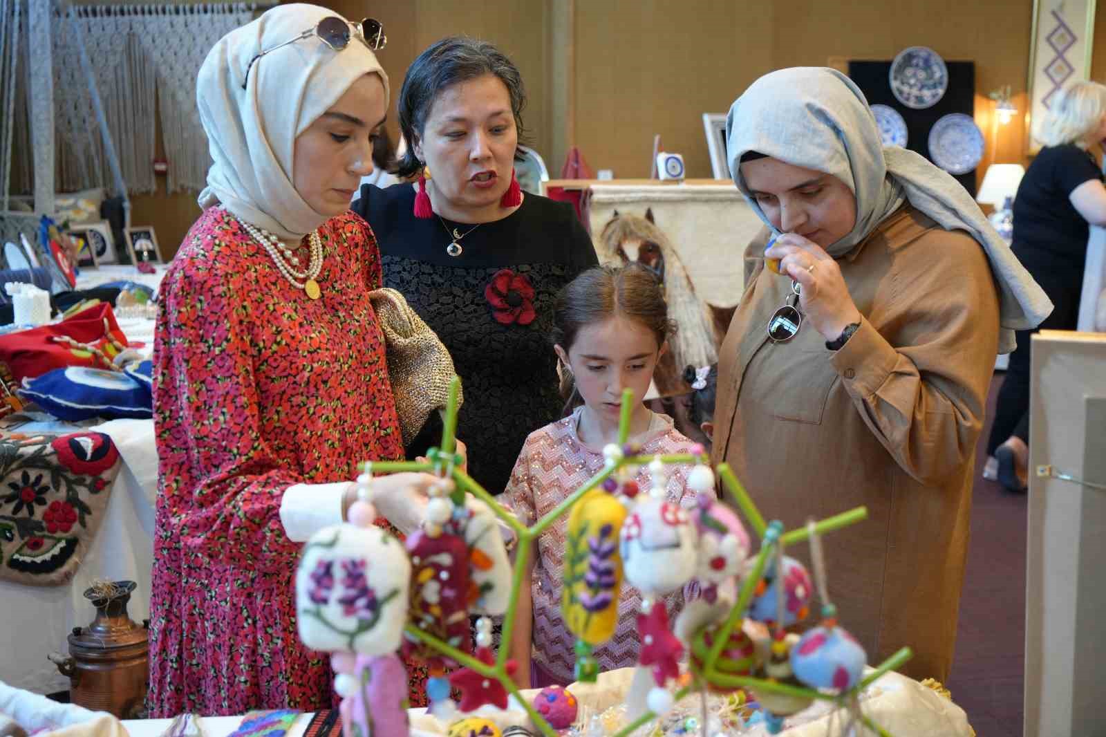 Kadınların el emeği olan binlerce ürün görücüye çıktı
