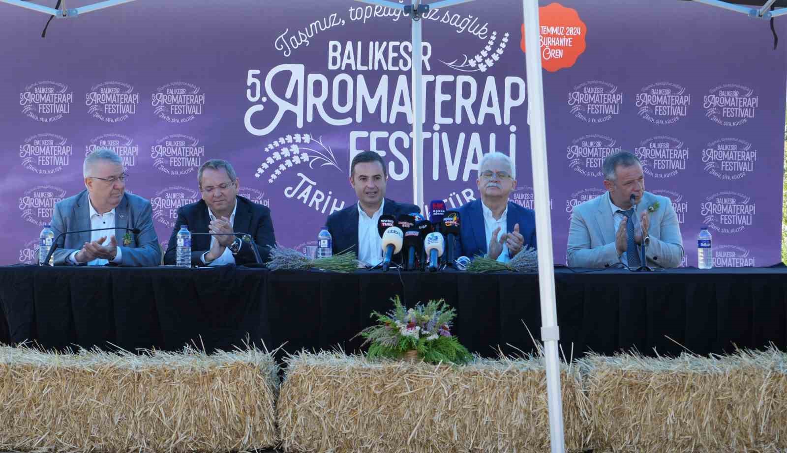 Balıkesir Aroma Terapi Festivali 4 Temmuz’ta başlıyor
