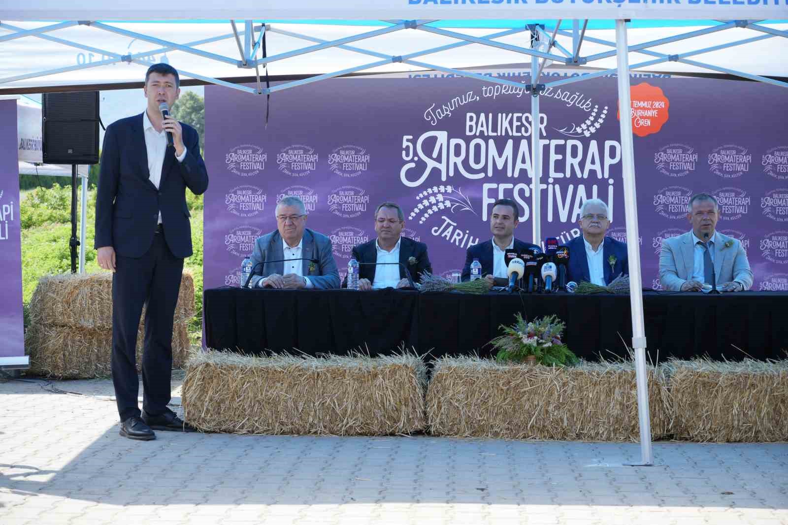 Balıkesir Aroma Terapi Festivali 4 Temmuz’ta başlıyor
