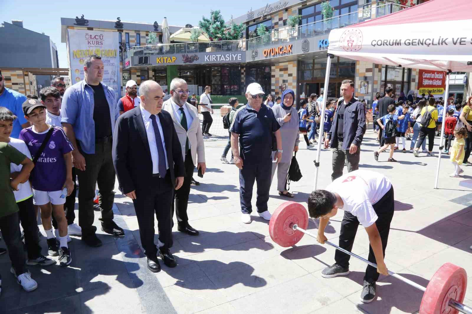 Çorum’da yaz spor okularına coşkulu açılış
