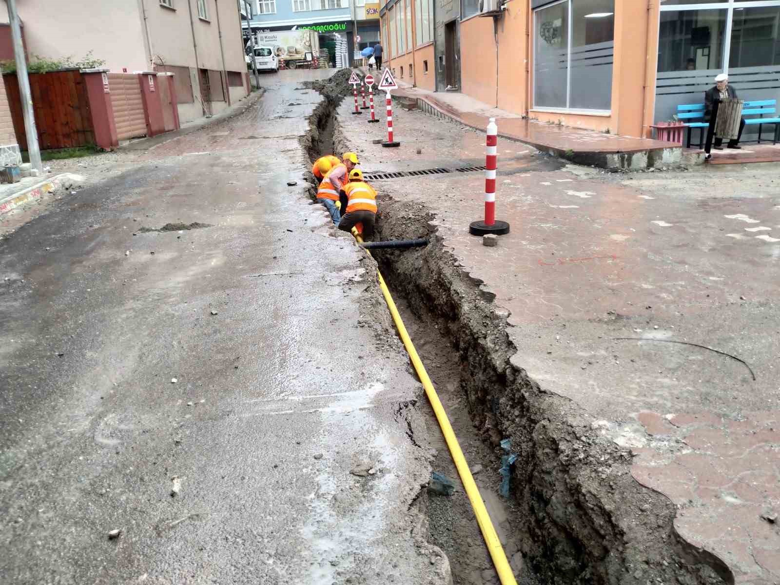 Türkeli’de doğalgaz 1. etap çalışmaları tamamlandı
