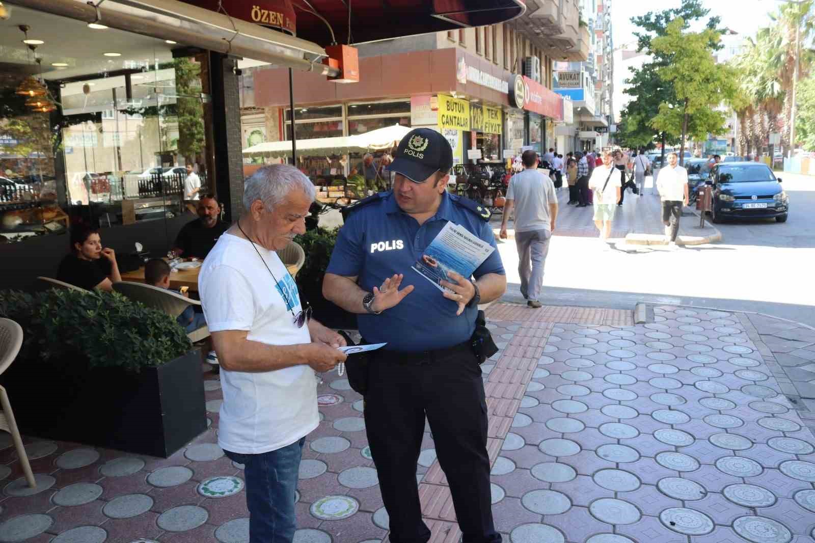 Toplum polisinden boğulmalara karşı uyarı
