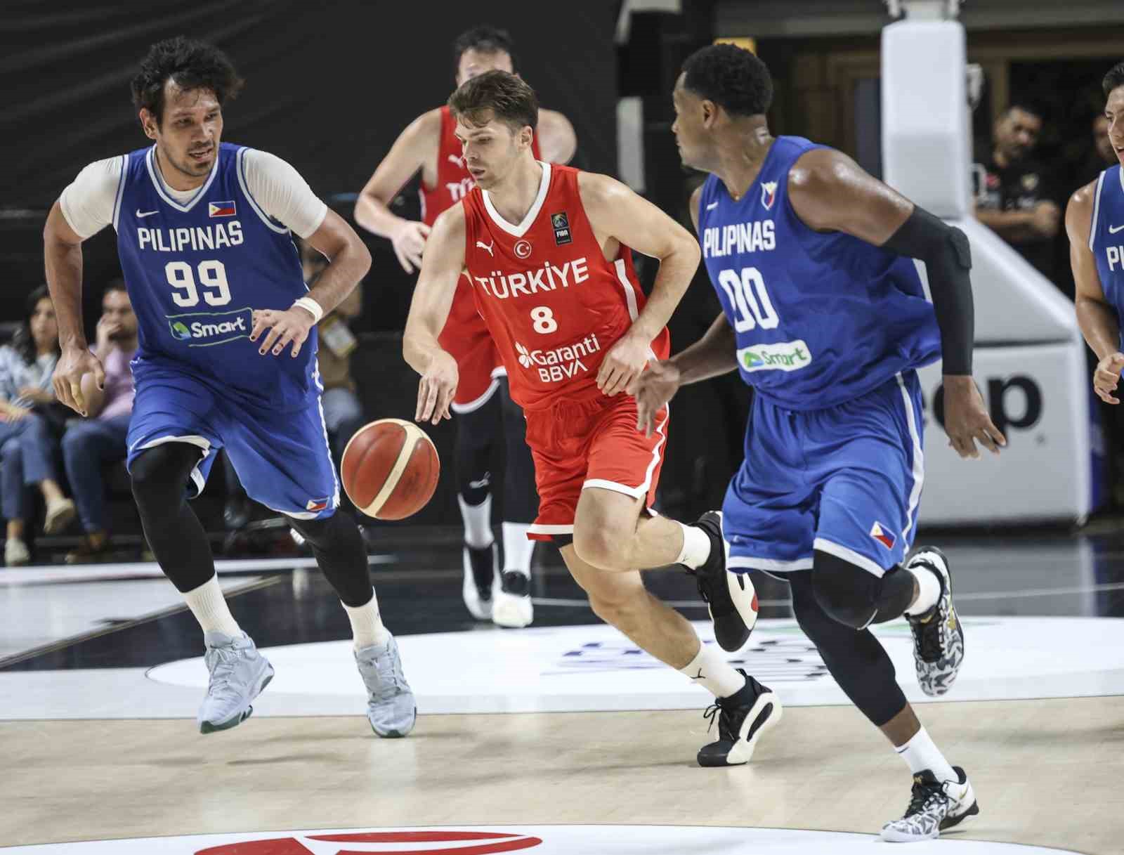 A Milli Erkek Basketbol Takımı, Filipinler’i mağlup etti
