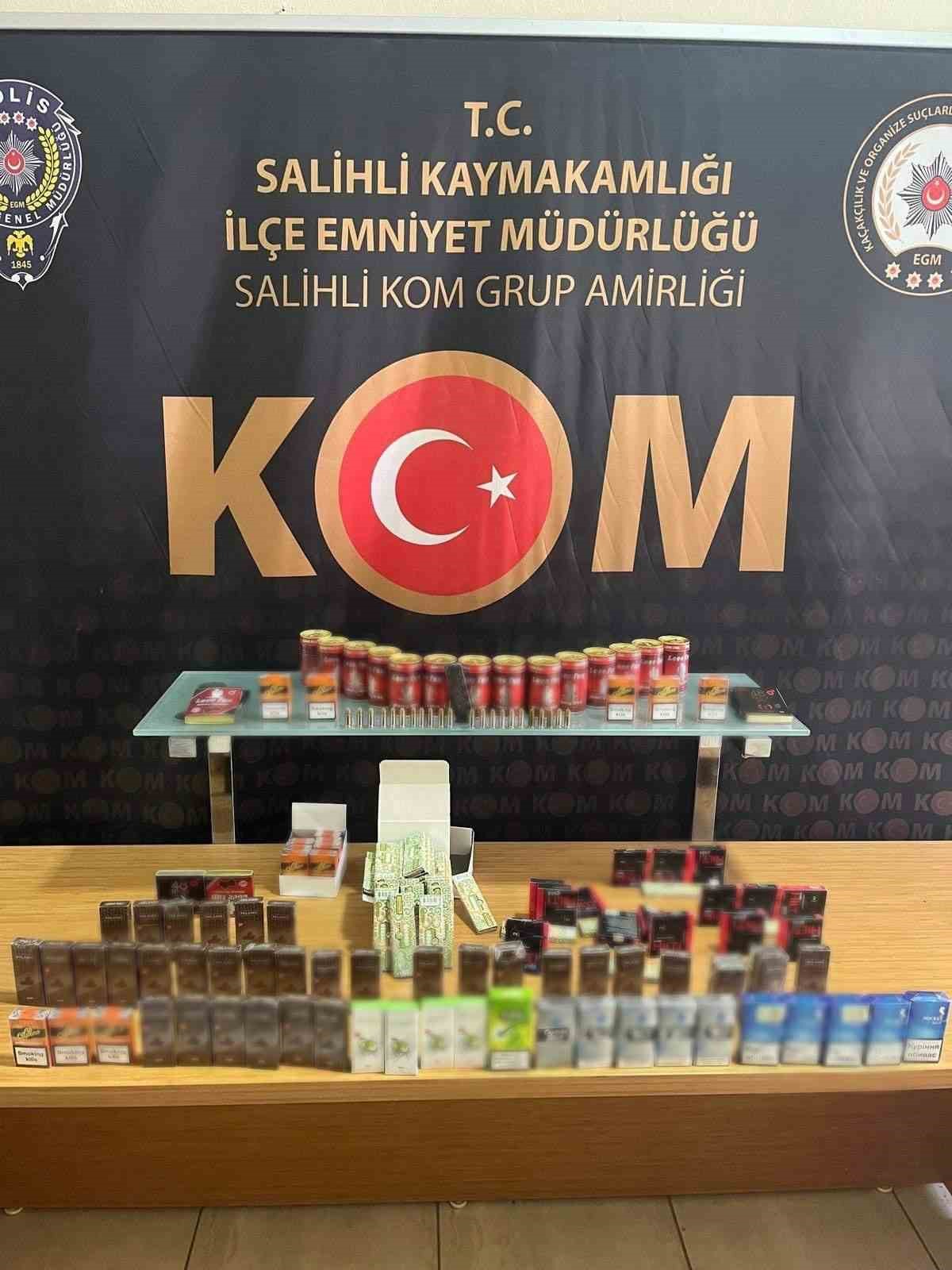 Manisa’da kaçakçılıkla mücadele kararlılıkla devam ediyor
