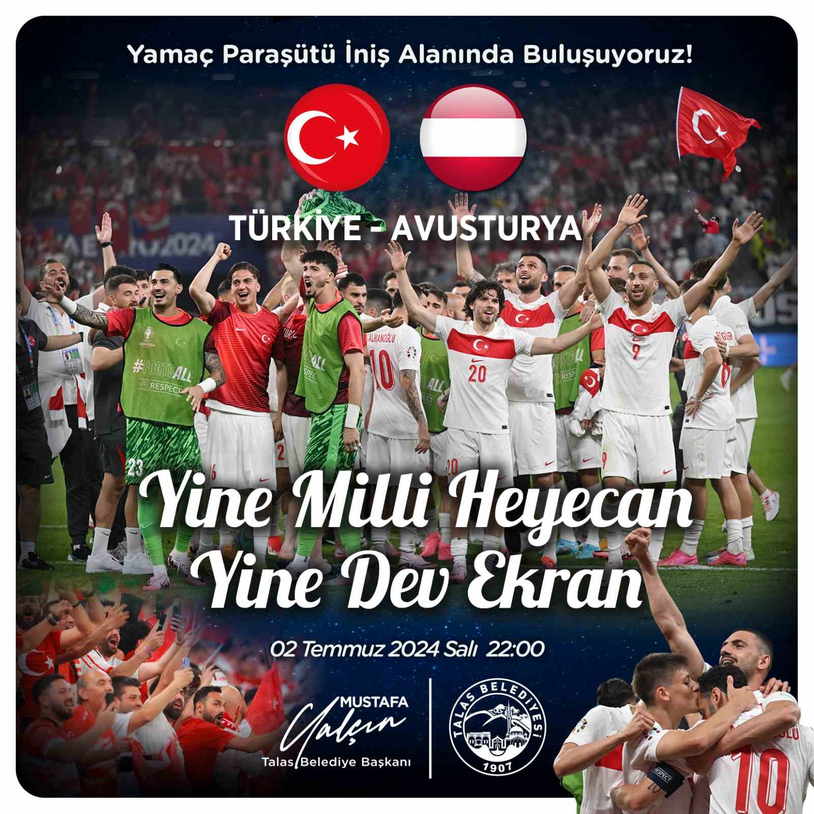 A milliler son 16 turunda heyecan yine Talas’ta
