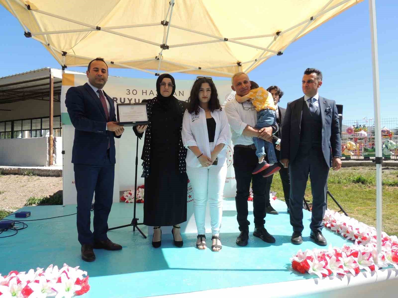 Erzurum’da Koruyucu Aile Günü Şenliği
