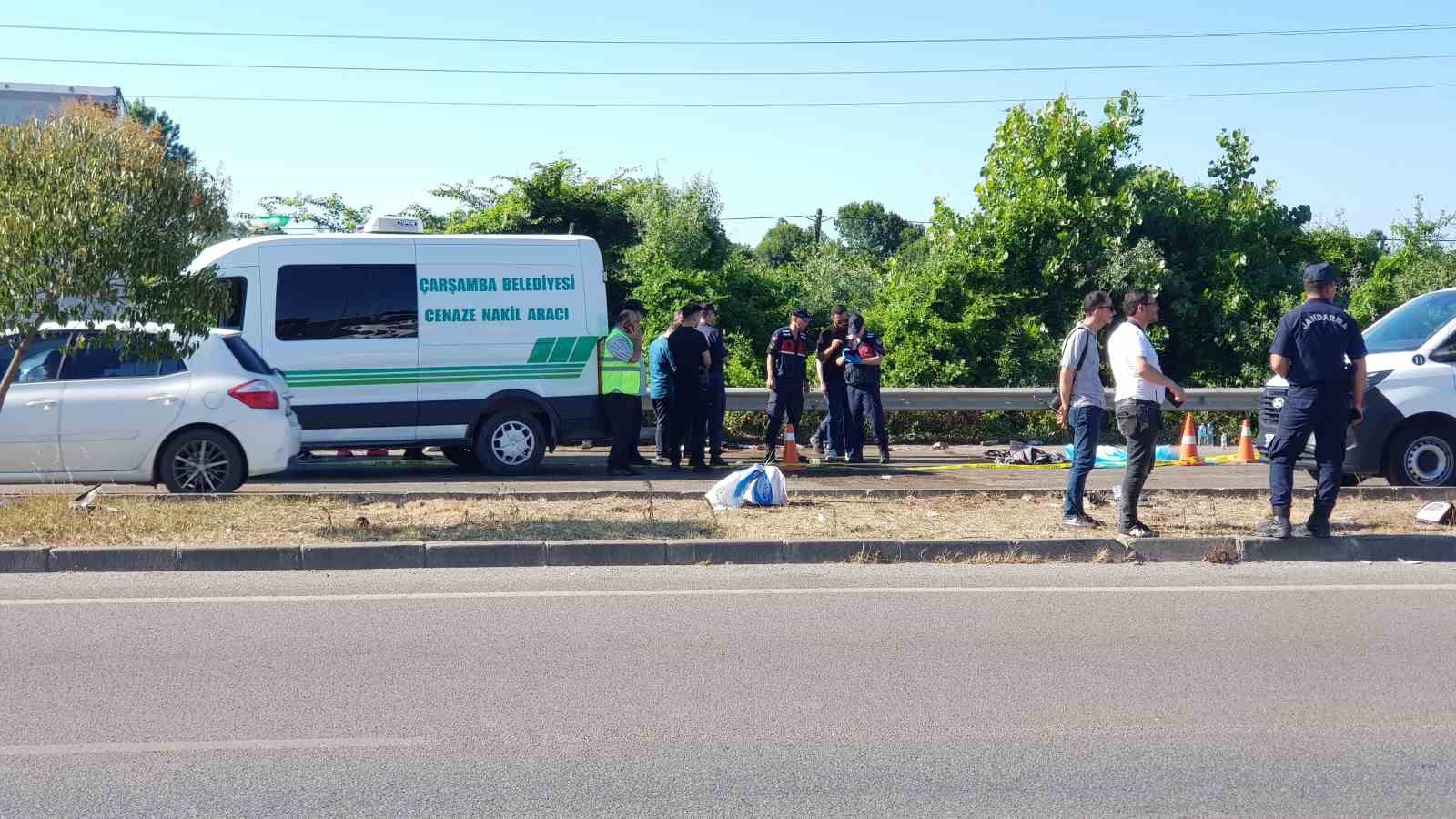 Samsun’da zincirleme trafik kazası: 1 ölü, 2 ağır yaralı
