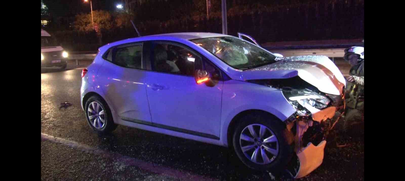 Ümraniye’de trafik kazası: 3 yaralı
