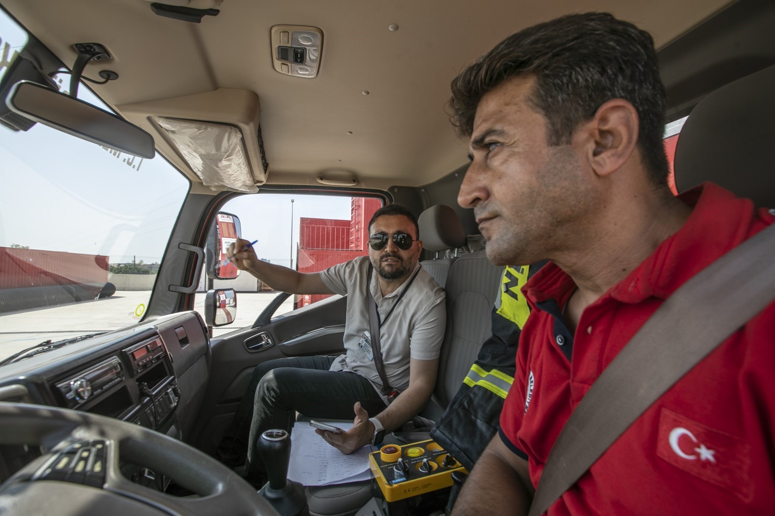 Mersin’de şoförler ileri sürüş teknikleri eğitiminden geçiriliyor
