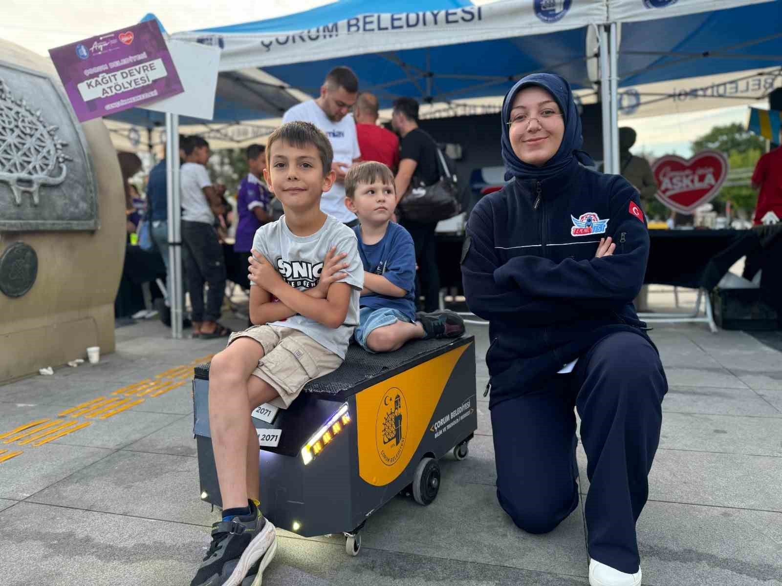 Çorum Belediyesi yaz okullarına coşkulu açılış
