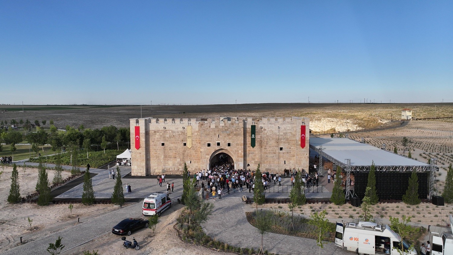 800 yıllık tarihi kervansaray müze otel olarak kapılarını açtı
