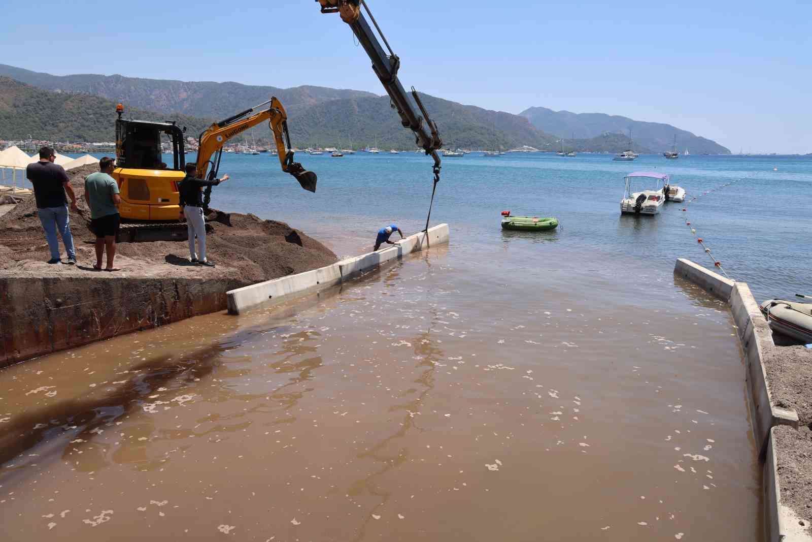 Ketenci Deresi’ne beton bariyer önlemi
