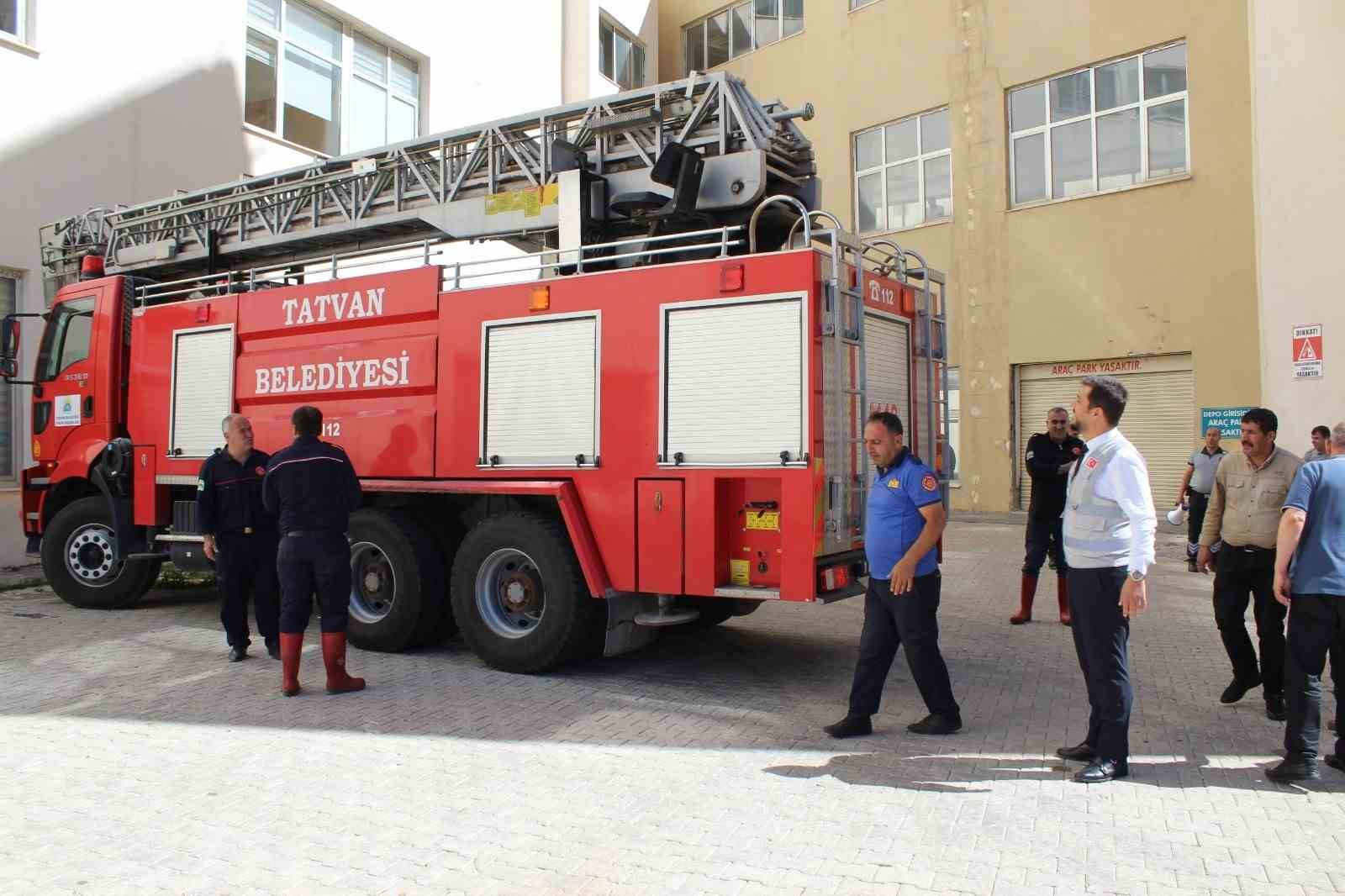 Tatvan’da gerçeği aratmayan tatbikat
