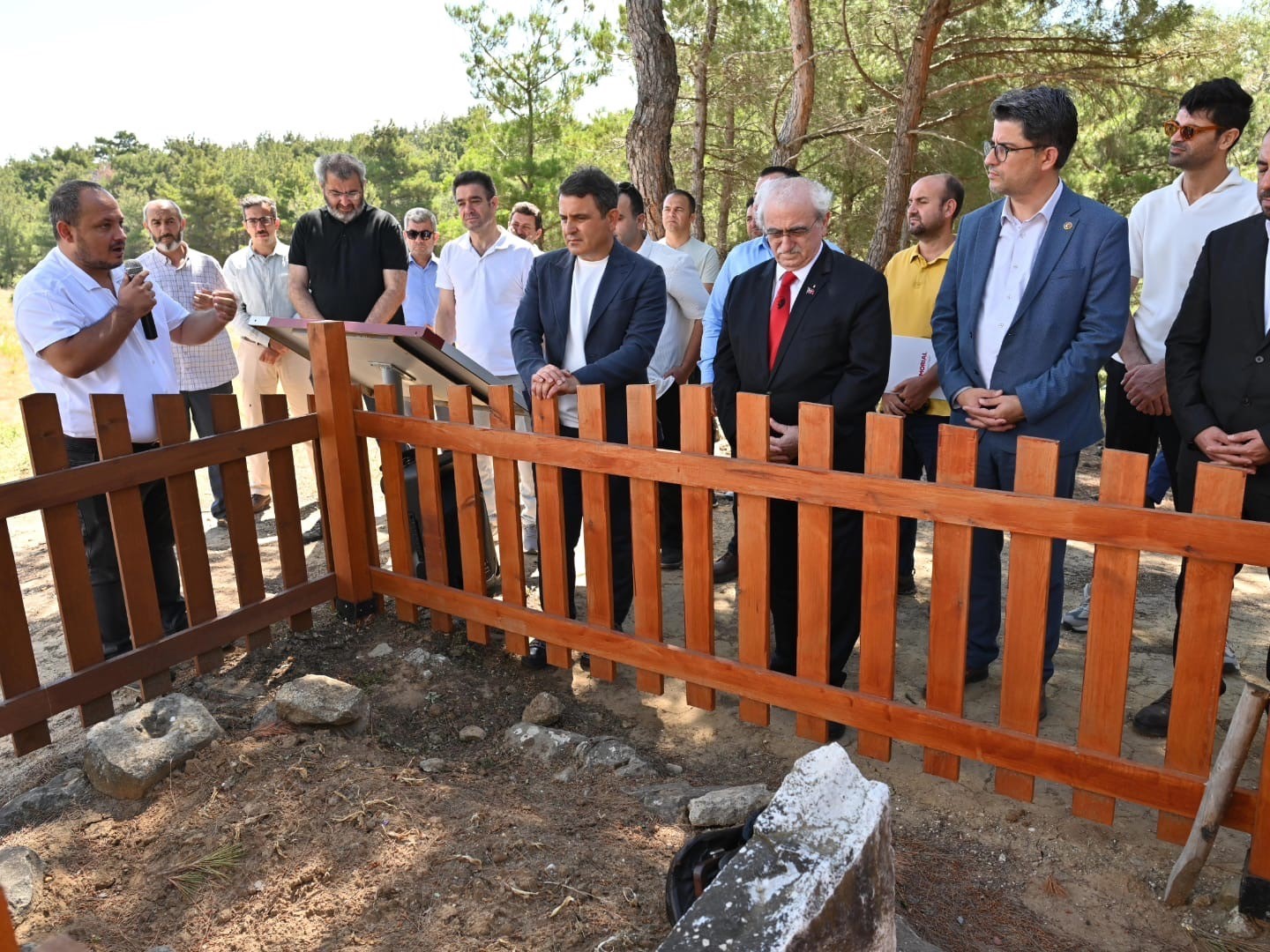 Tabip Binbaşı Mehmet İsmail Bey Kabri Başında Anıldı
