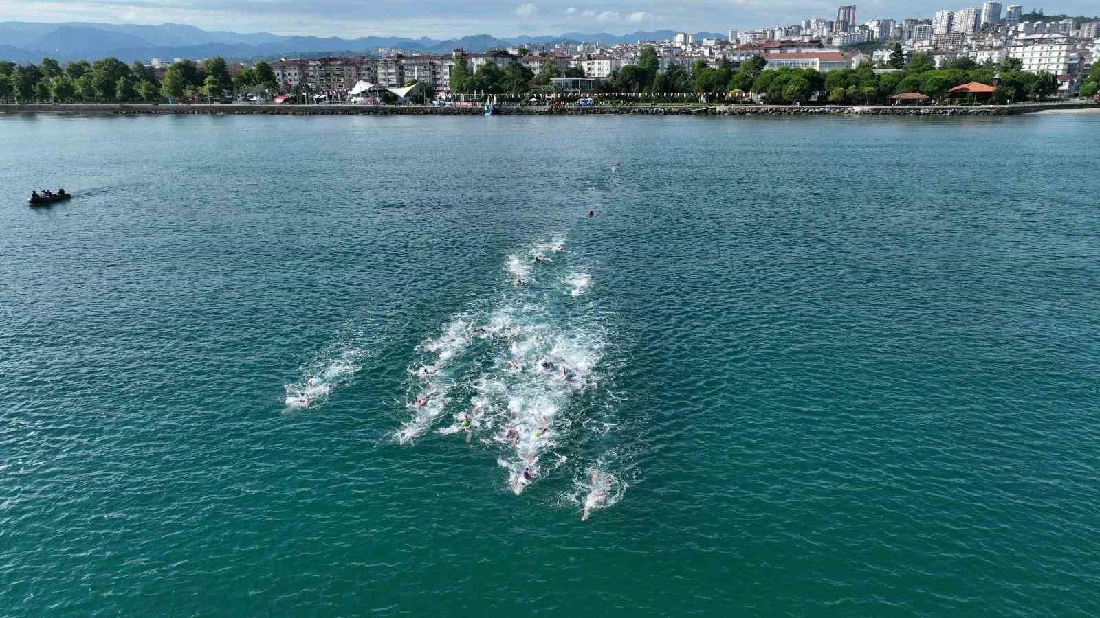 Ordu’da triatlon heyecanı başladı
