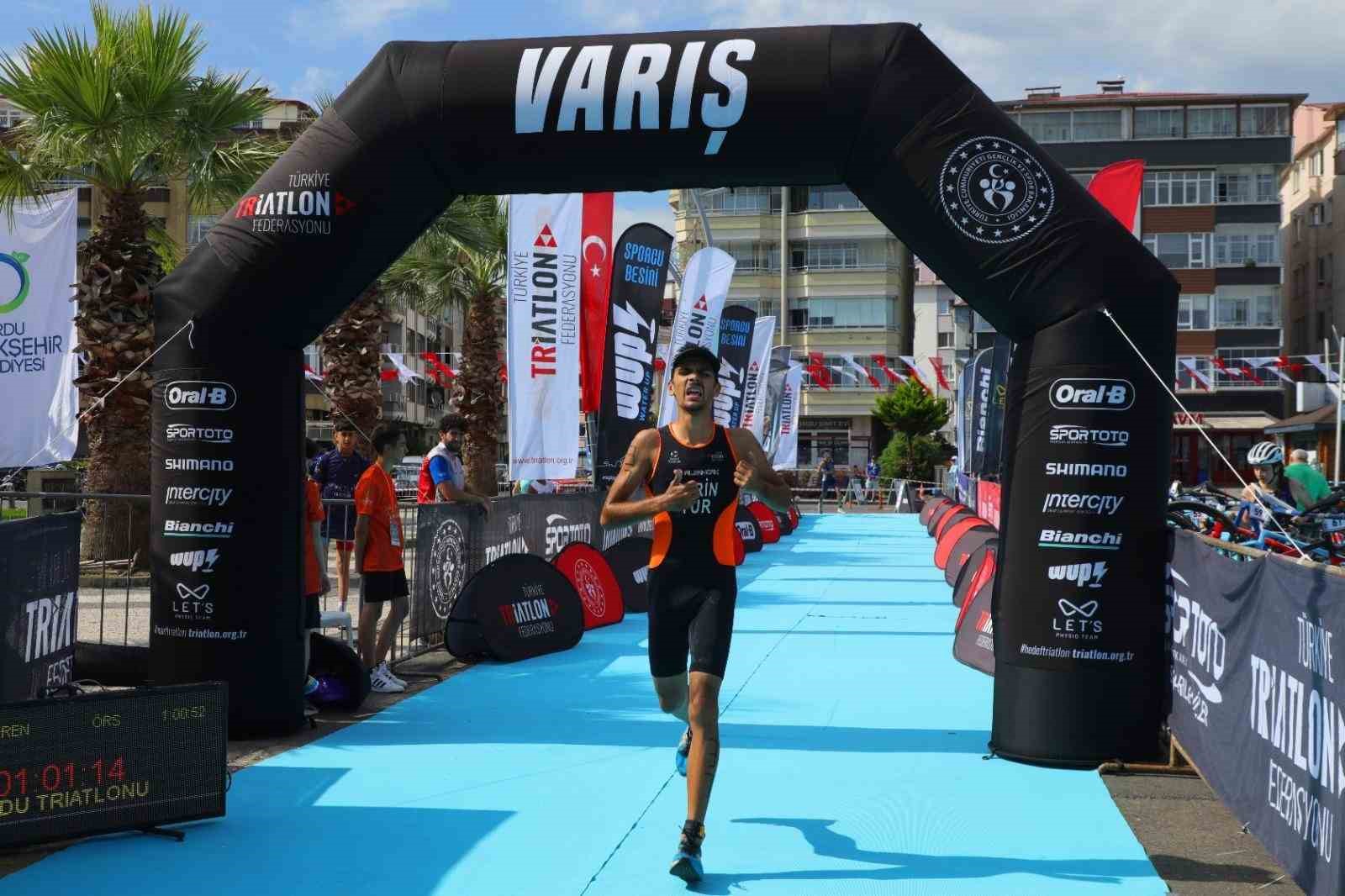 Ordu’da triatlon heyecanı başladı
