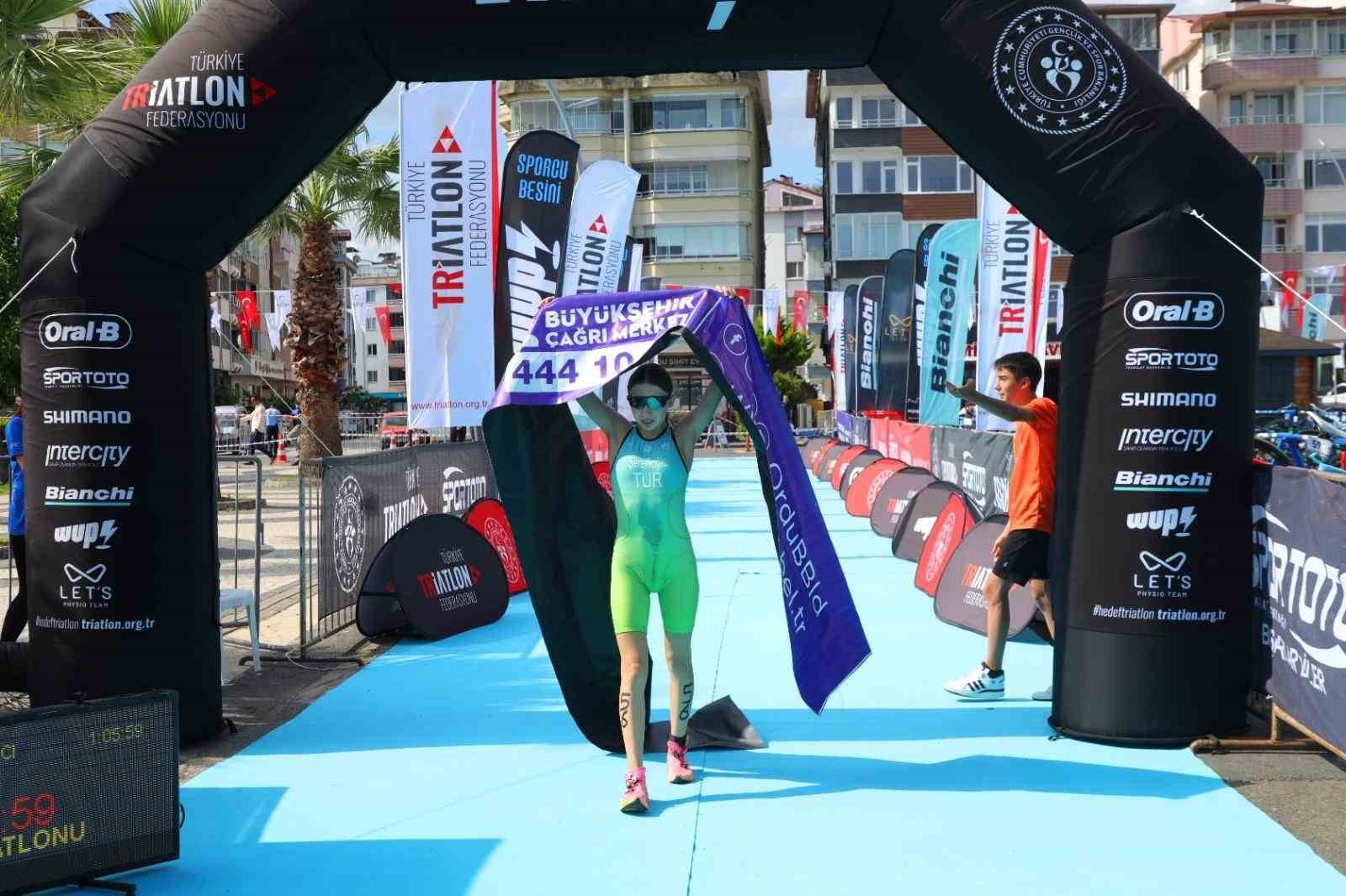 Ordu’da triatlon heyecanı başladı
