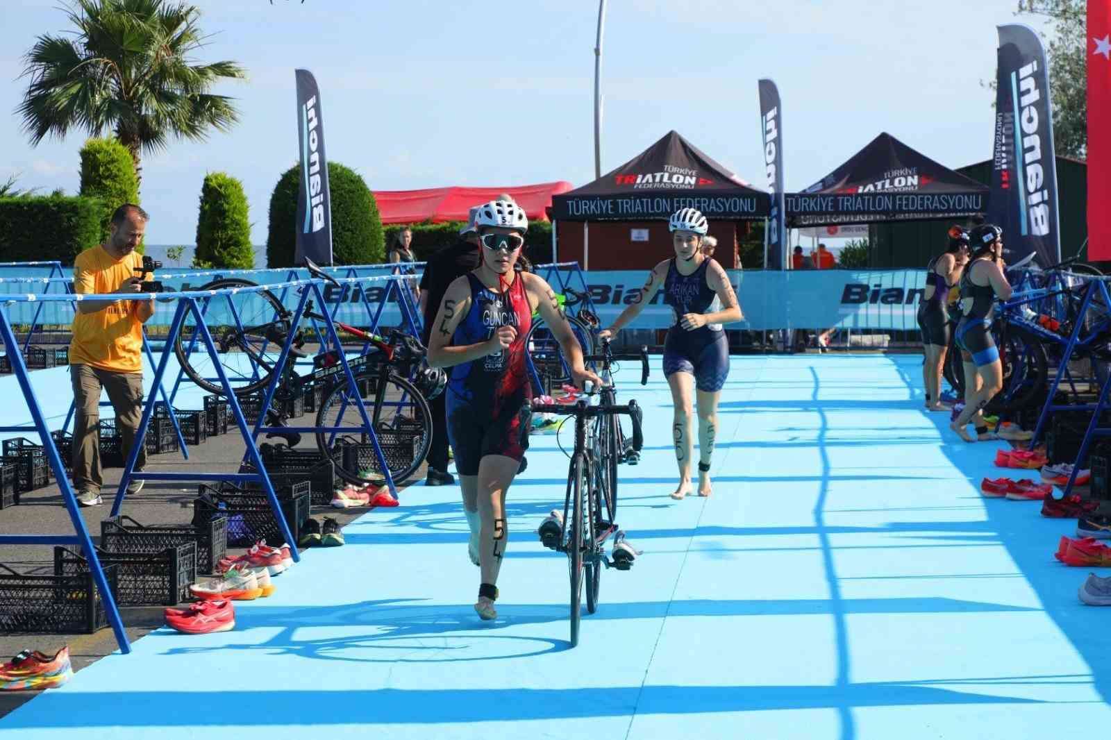 Ordu’da triatlon heyecanı başladı
