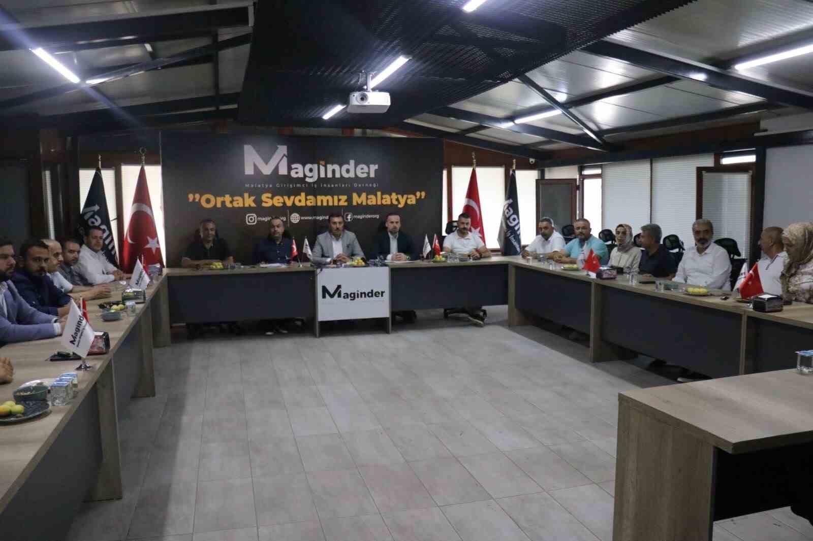 MAGİNDER’den Milletvekili Tüfekci’ye sorunları içeren dosya verildi
