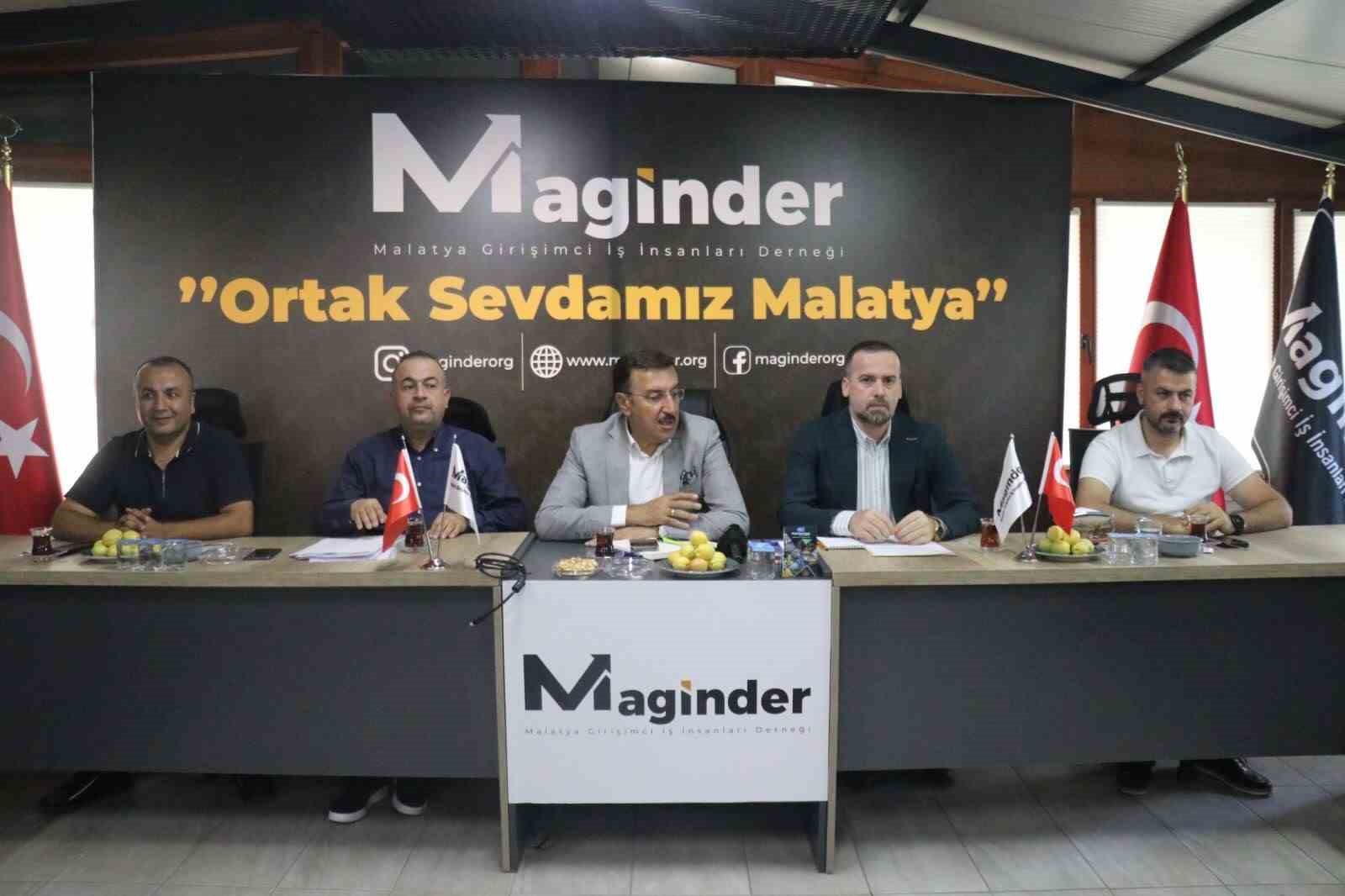 MAGİNDER’den Milletvekili Tüfekci’ye sorunları içeren dosya verildi
