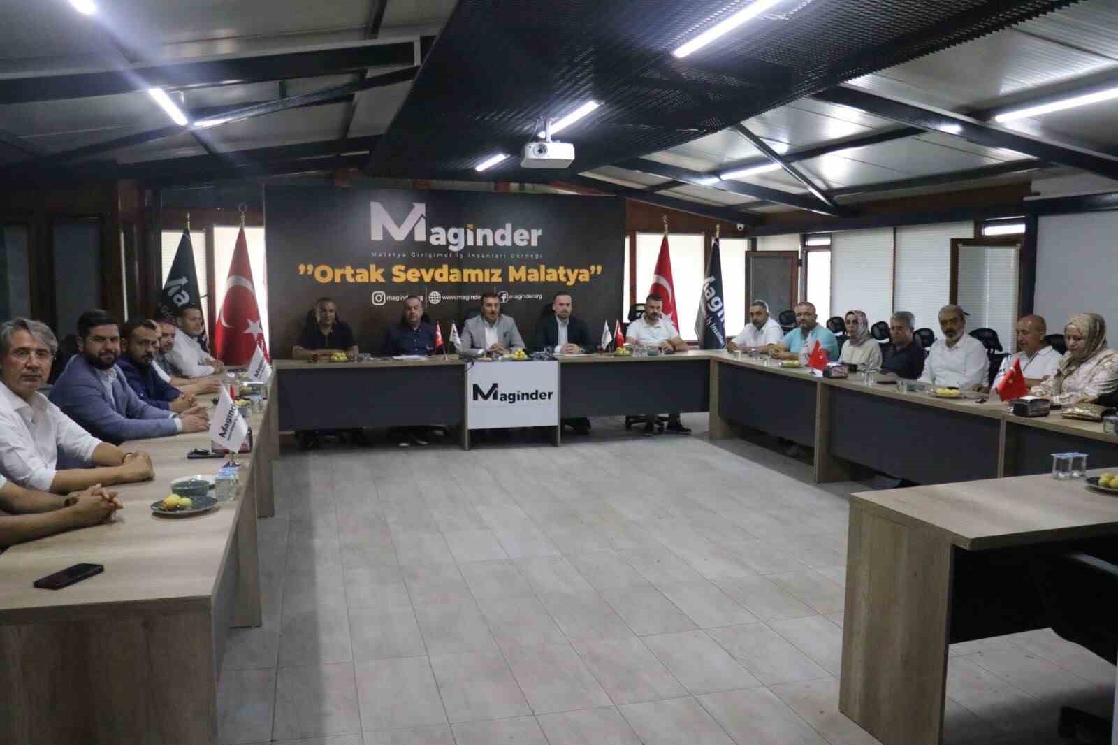 MAGİNDER’den Milletvekili Tüfekci’ye sorunları içeren dosya verildi
