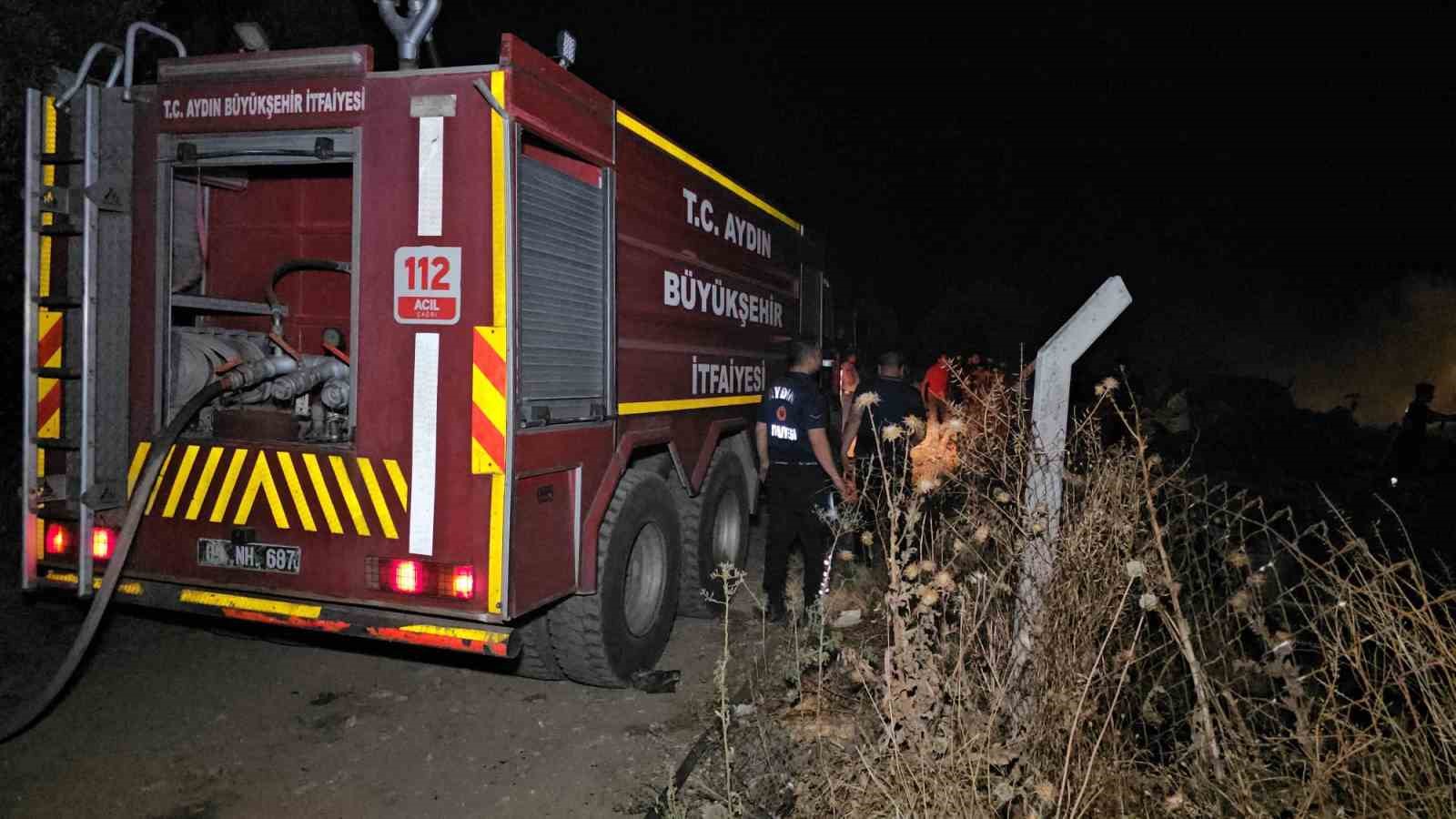 Sultanhisar’daki yangın büyük ölçüde kontrol altına alındı
