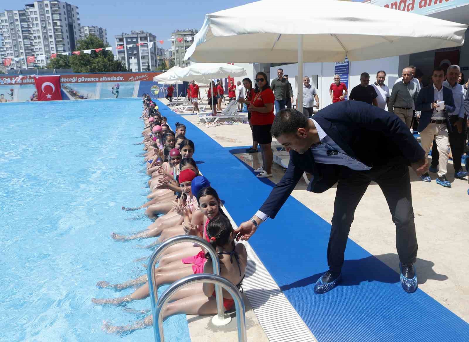 Çukurova’da hedef yüzme bilmeyen çocuğun kalmaması
